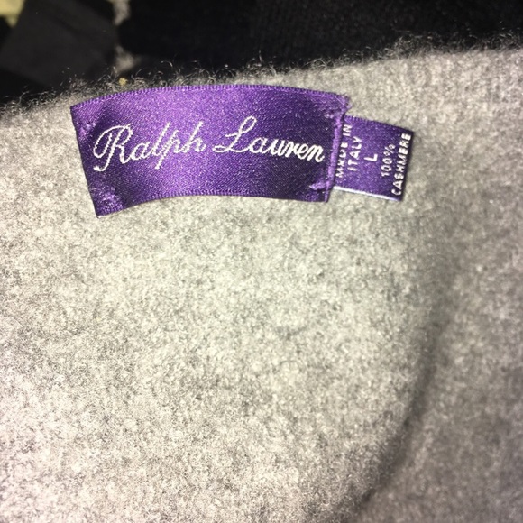 RALPH LAUREN CASHMERE SWEATER - Picture 3 of 3
